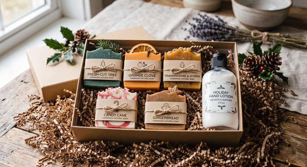 Goat Milk Soap Christmas Collection